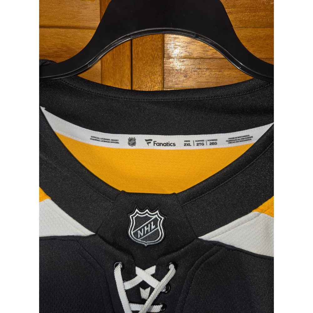 Boston Bruins Morgan Geekie Fanatics Breakaway Home Jersey Mens 2XL - Picture 4 of 7